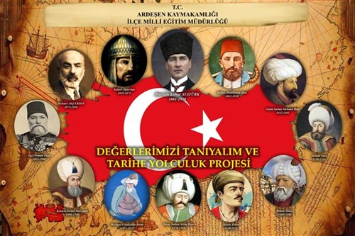 Kaymakamlığımızın Himayesinde "DEĞERLERİMİZİ TANIYALIM VE TARİHE YOLCULUK" Projesi Başlatılmıştır